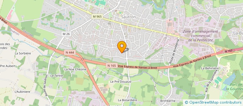 localisation de l'entreprise KOKOT BANTU  SAUTRON