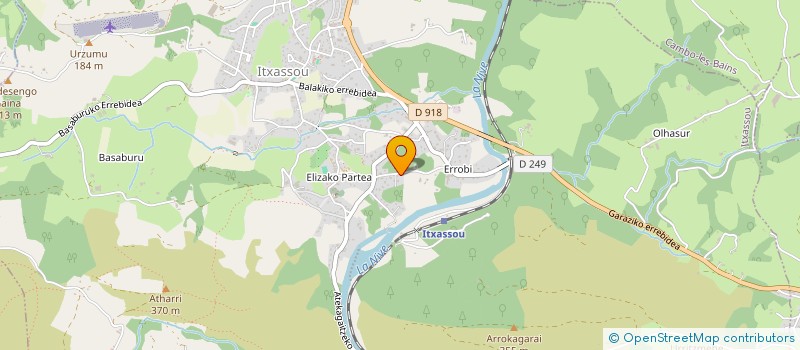 localisation de l'entreprise KOKOTINE  ESPELETTE