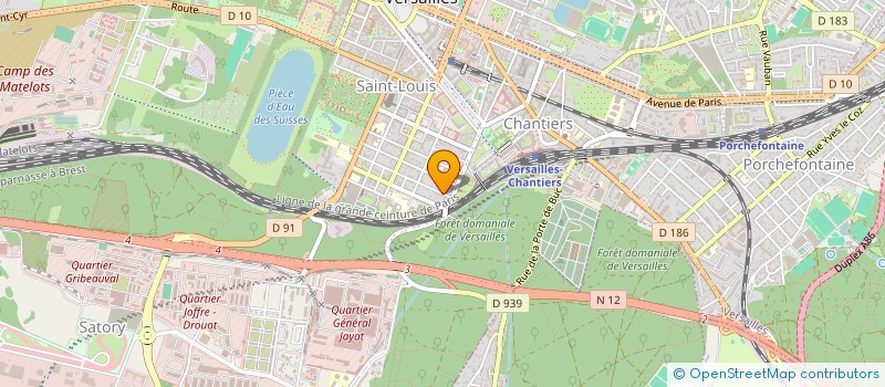 localisation de l'entreprise KOKREA à VERSAILLES