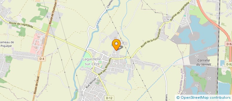 localisation de l'entreprise KOKS  LAGARDELLE-SUR-LEZE