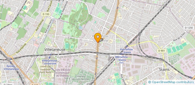 localisation de l'entreprise KOKSINELLE à PIERREFITTE-SUR-SEINE