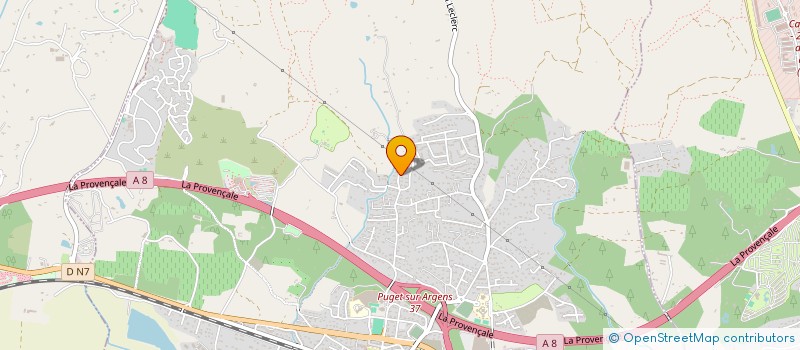 localisation de l'entreprise KOL CONCEPT à PUGET-SUR-ARGENS