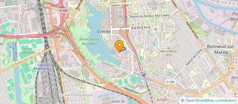 localisation de l'entreprise KOL TOUV CRETEIL à CRETEIL