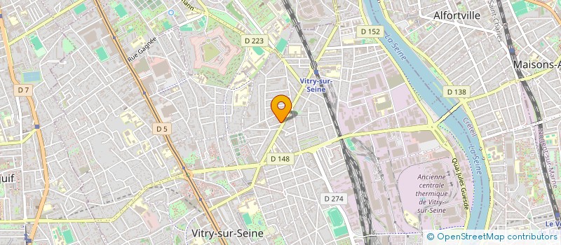 localisation de l'entreprise KOLAMANNY à VITRY-SUR-SEINE