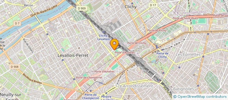 localisation de l'entreprise KOLAT à LEVALLOIS-PERRET