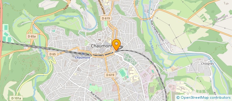 localisation de l'entreprise KOLB JEAN-PIERRE ET BOURRIER JOHANN à CHAUMONT