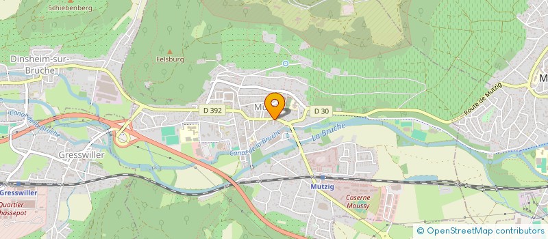 localisation de l'entreprise KOLBEMAU  MUTZIG