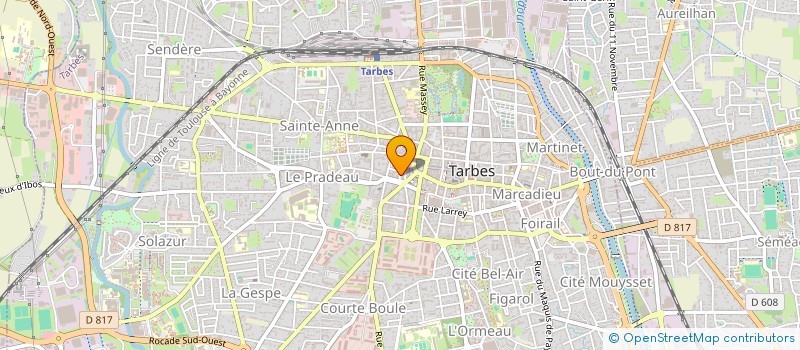 localisation de l'entreprise KOLBER  TARBES