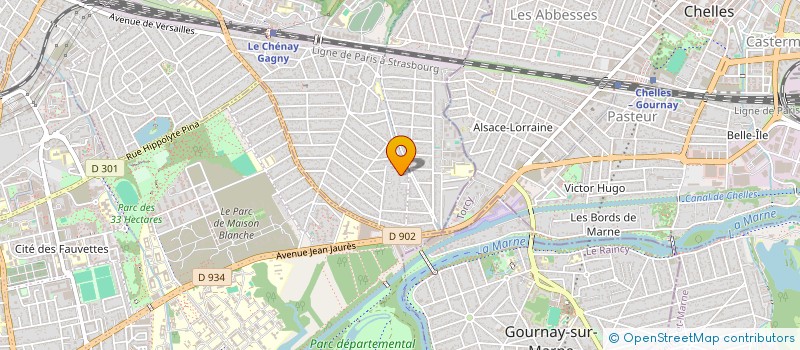 localisation de l'entreprise KOLDEM à ESBLY