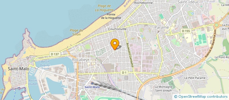 localisation de l'entreprise KOLEA IMMOBILIER  SAINT-MALO