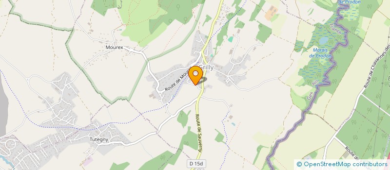 localisation de l'entreprise KOLEBIN  GRILLY