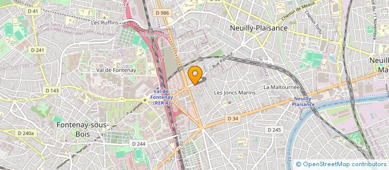 localisation de l'entreprise KOLEKTIF 2HDY-FUZIONS à FONTENAY-SOUS-BOIS