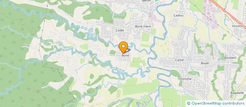 localisation de l'entreprise KOLEKTIF GWOKA INDESTWAS  SAINTE-ROSE