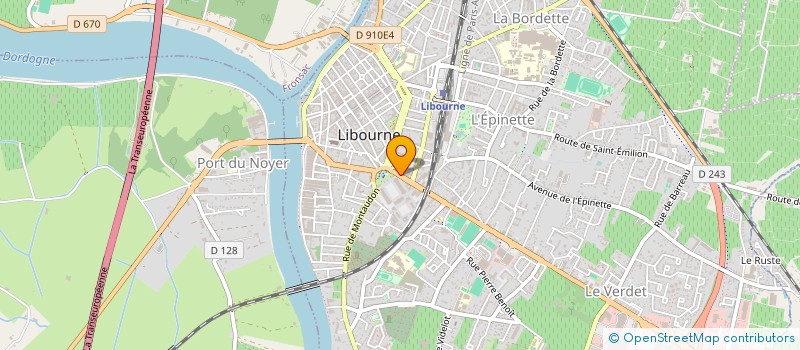 localisation de l'entreprise KOLERUN  LIBOURNE