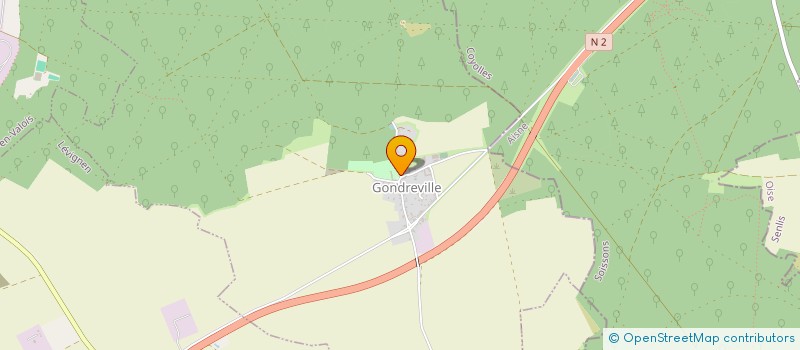 localisation de l'entreprise KOLEVENT  GONDREVILLE