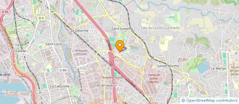 localisation de l'entreprise KOLIAI IMMOBILIER à MARSEILLE