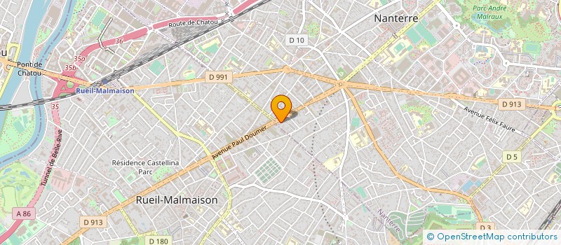 localisation de l'entreprise KOLIBRI à NANTERRE