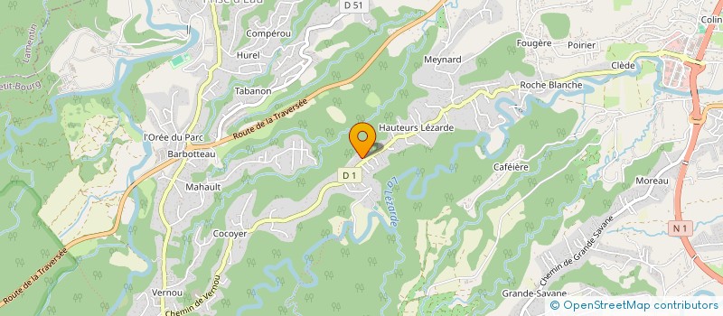 localisation de l'entreprise KOLIBRI  PETIT-BOURG