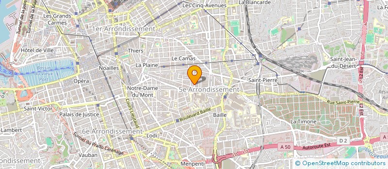 localisation de l'entreprise KOLIBRI&CO à MARSEILLE