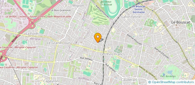 localisation de l'entreprise KOLIBRI LOCATION à BORDEAUX