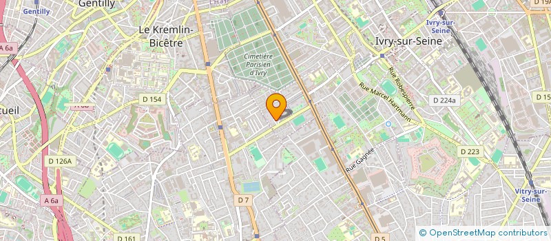 localisation de l'entreprise KOLINK  IVRY-SUR-SEINE