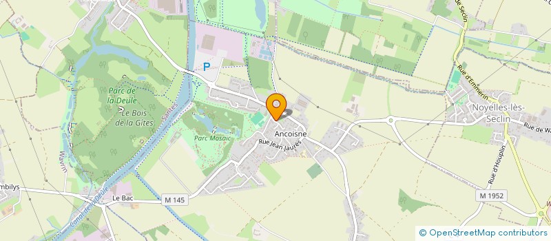 localisation de l'entreprise KOLIS&CO  HOUPLIN-ANCOISNE