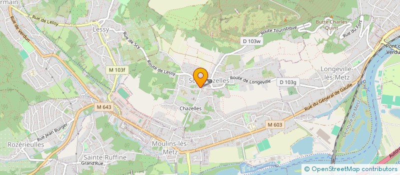 localisation de l'entreprise KOLIZEO  SCY-CHAZELLES