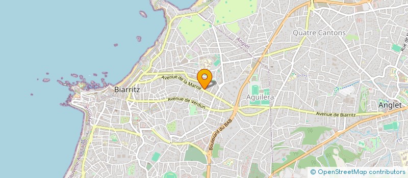 localisation de l'entreprise KOLL à BIARRITZ