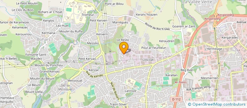 localisation de l'entreprise KOLL E ANO à BREST