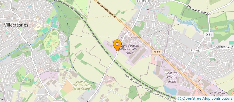 localisation de l'entreprise KOLLE RACING  SANTENY