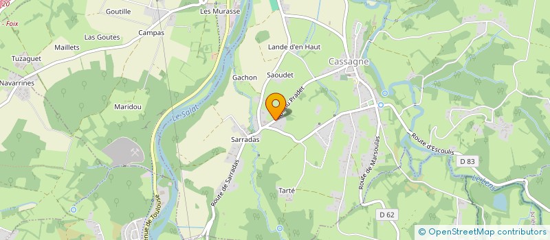 localisation de l'entreprise KOLLECTIF BDP  CARBONNE