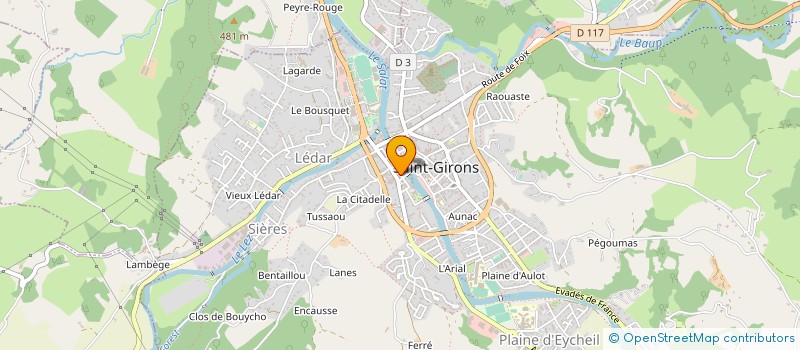 localisation de l'entreprise KOLLECTIF NAWAK à SAINT-GIRONS