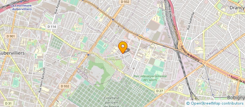 localisation de l'entreprise KOLLECTIF TENGU KREATION  BOBIGNY