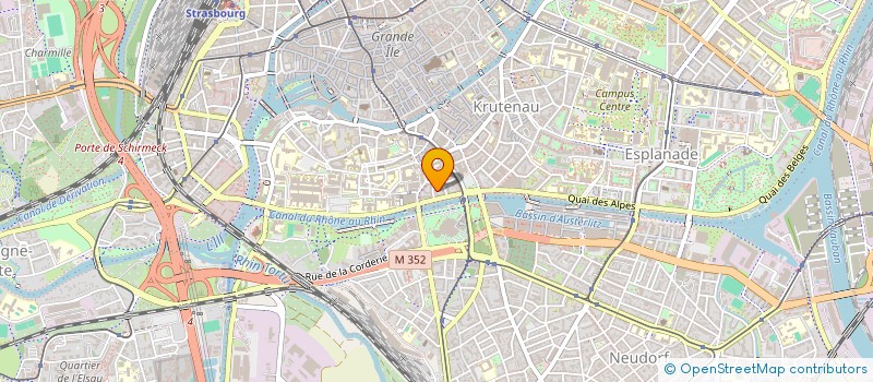 localisation de l'entreprise KOLLY ZWICKERT KNITTEL  STRASBOURG