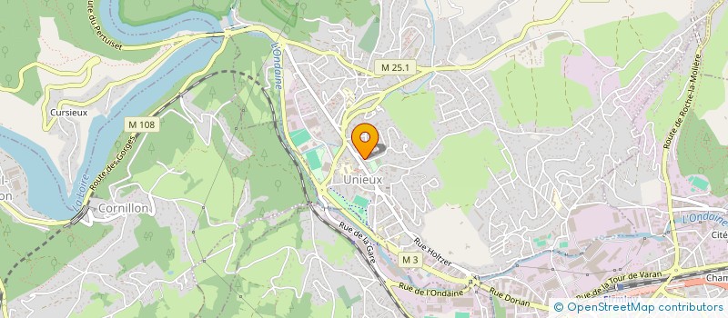 localisation de l'entreprise KOLM  UNIEUX