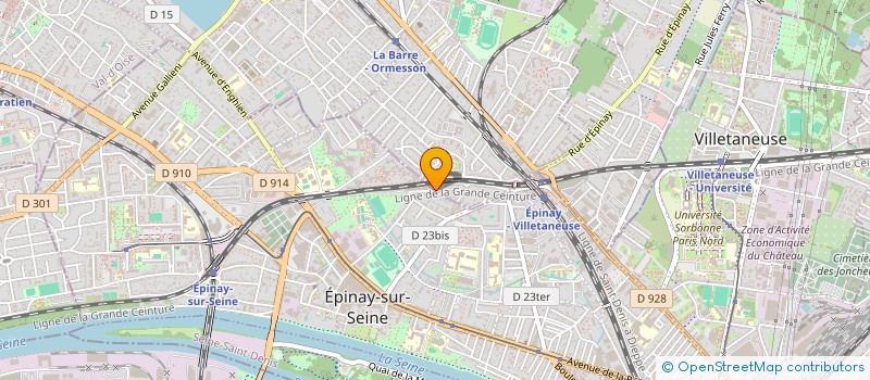 localisation de l'entreprise KOLME à EPINAY-SUR-SEINE