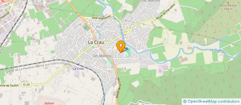 localisation de l'entreprise KOLO à LA CRAU