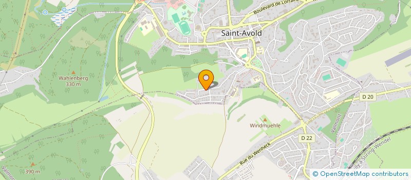 localisation de l'entreprise KOLO PIL  SAINT-AVOLD