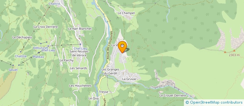 localisation de l'entreprise KOLOCLOS  SAINT-GERVAIS-LES-BAINS