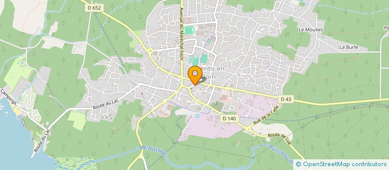 localisation de l'entreprise KOLOCQ  PARENTIS-EN-BORN