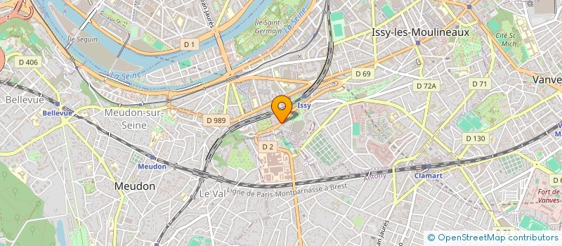 localisation de l'entreprise KOLOR JUICE à ISSY-LES-MOULINEAUX