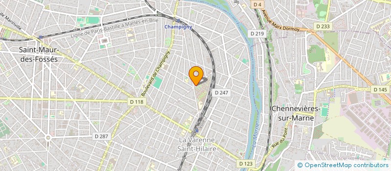 localisation de l'entreprise KOLOSS INVESTISSEMENT à SAINT-MAUR-DES-FOSSES