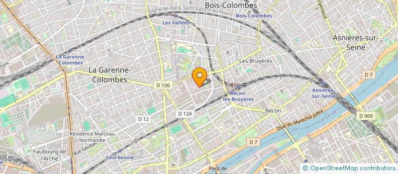 localisation de l'entreprise KOLOSS PRODUCTIONS à COURBEVOIE