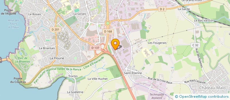 localisation de l'entreprise KOLURO  SAINT-MALO