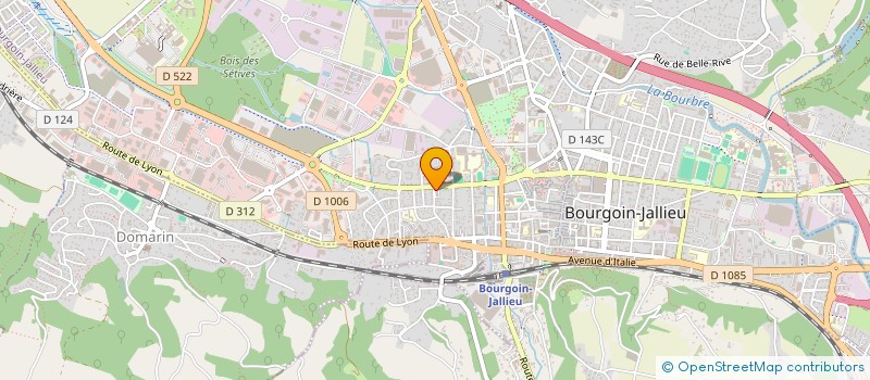 localisation de l'entreprise KOLVER CONSTRUCTION à BOURGOIN-JALLIEU