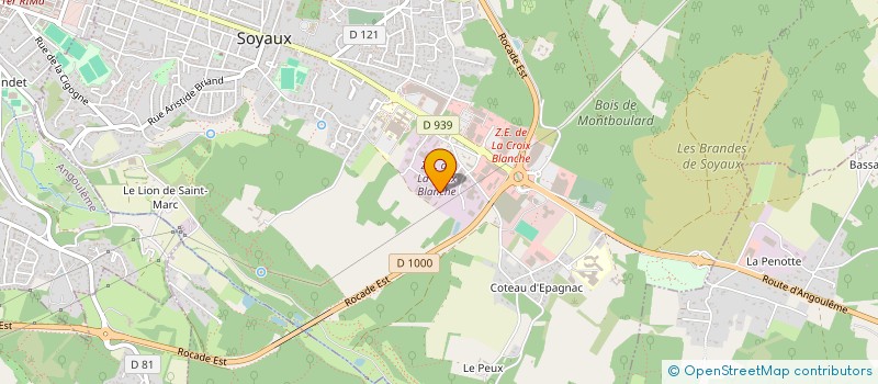 localisation de l'entreprise KOLYBRI  SOYAUX