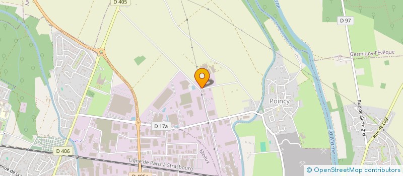 localisation de l'entreprise KOLYS2  POINCY