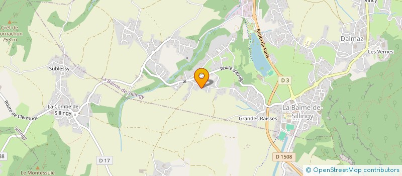 localisation de l'entreprise KOM  EPAGNY METZ-TESSY