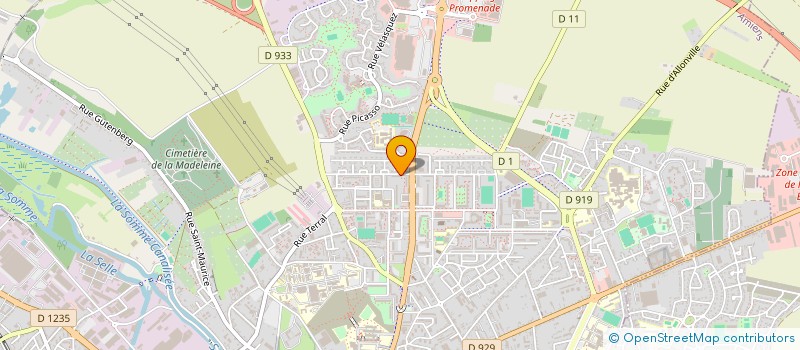 localisation de l'entreprise KOM'BACK à AMIENS