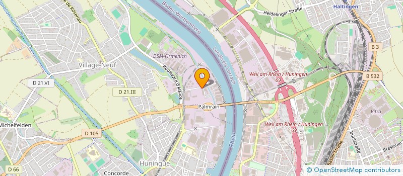 localisation de l'entreprise KOM DIFFUSION à VILLAGE-NEUF